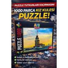 Noventra Puzzle 1000 Parça – Kız Kulesi Manzarası | Büyük Boy 48X68 cm | Yetişkin & Gençler Için Zeka ve Sabır Oyunu