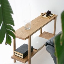 CopperWood Iskandinav Ahşap Yan Sehpa