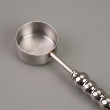 Özbience Gri Paslanmaz Çelik Ölçü Kaşığı 15 Ml, Pratik ve Şık Tasarım