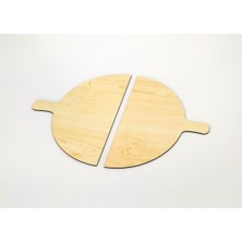 Özbience Pizza ve Lahmacun Için Ince Ahşap Kürek, Pratik Kullanım Kolaylığı Sağlar