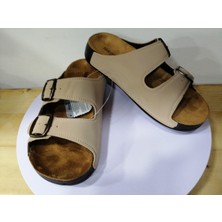 Gezer Yeni Sezon Iki Tokalı Rahat Taban Günlük Yazlık Kadın Terlik