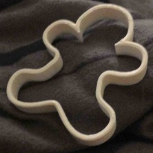 Talaşoğlu Zencefilli Adam Kurabiye Kalıbı – Sevimli Gingerbread Man (Petg)