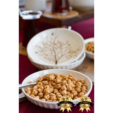 Özbience Şık 4 Parça Ağacı Desenli Çerez Tabağı Seti, Sunumlar Için Ideal