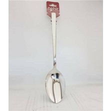 Özbience Paslanmaz Çelik Servis Kaşık, Dayanıklı ve Şık Tasarım