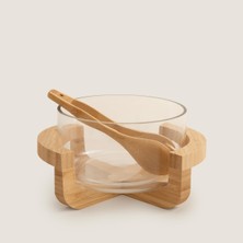 Özbience Salata Servis Seti 23CM, Natural, Şık ve Kullanışlı Ev Gereçleri