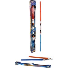 Toyz Play Space Warriors Uzay Savaşçisi Işin Kilici 90CM /pilli Işıklı ve Sesli Uzay Savaşçısı Çift Yönlü
