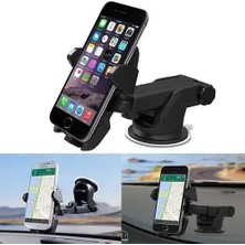 Go İthalat Long Neck One Touch Car Mount Araç Içi Telefonu Tutucu (5473)