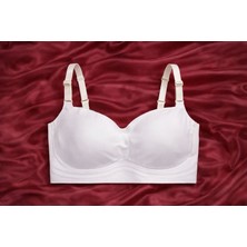 Mihres Dikişsiz Toparlayacı Südyen Iz  Yapmayan Iç Göstermeyen Yumuşak Konforlu Az Destekli