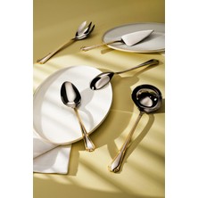 Özbience Şık 5 Parça Gold Servis Seti, Zarif ve Kullanışlı Tasarım