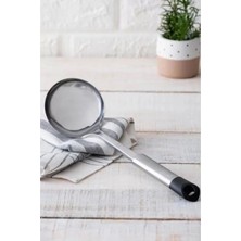 Özbience Helix Çelik Servis Kepçesi 33 Cm, Dayanıklı ve Şık Mutfak Gereçleri