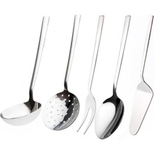 Özbience Şık 5 Parça Servis Takımı, Zarif ve Kullanışlı Tasarım