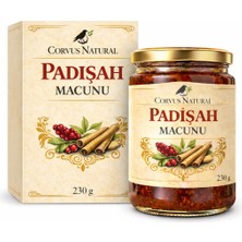 Corvus Natural Padişah Macunu Ballı Bitkisel Takviye Erkeklere Özel 230 Gr.