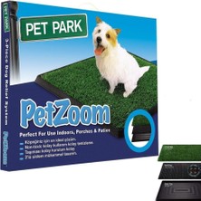 FRY Pet Zoom Pet Park Köpek Tuvaleti 64 cm x 51CM x 3.8 cm