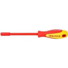 İzeltaş Izeltaş 1000V Süngüsü Izoleli Lokma Uçlu Tornavida 5.5mm - 4773190055