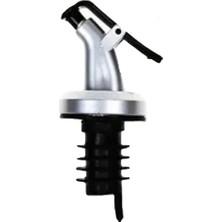 Özbience Gümüş Renk Tekli Yağ Tıpası, Şişe Ucu Servis ve Damlalık Aparatı