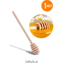 Özbience Ahşap Bal Sunum Kaşığı, Pratik ve Doğal Kullanım Aksesuarı