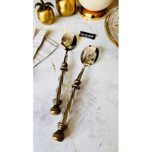 Özbience Etkileyici Kristal Salata Servis Seti, 2 Parça, Şık ve Zarif Tasarım