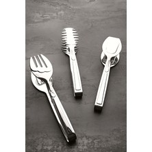 Özbience 3'lü Servis Makarna ve Salata Maşa Seti, Şık ve Kullanışlı Tasarım