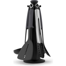 Özbience 6 Parça Çok Amaçlı Döner Servis Seti, Şık ve Kullanışlı Tasarım