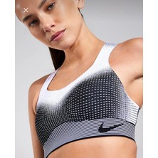 Nike Swoosh Flyknit Yüksek Destekli Dolgusuz Kadın Spor Sütyeni DQ5119-010