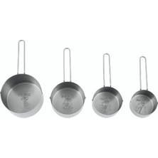 Özbience Paslanmaz Çelik Ölçü Kabı, Çok Amaçlı ve Dayanıklı, Pratik Kullanım