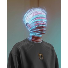 Muhtar Store Kadın Pitbull Baskılı Oversize Sweatshirt – Güçlü ve Minimal Tasarım