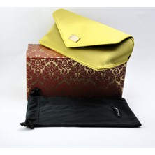Dolce Gabbaana Case Flip Top Sarı Manyetik Yarı Sert Güneş Gözlüğü Gözlük Kutusu Kılıfı