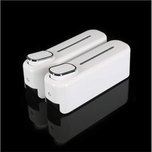 Dln Shop 2 Adet 350 ml Duvara Monte Manuel Sabunluk El Sıvı Şampuan Duş Jeli Dispenseri D-34