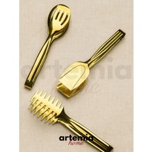 Özbience Parça 3 Servis Makarna Pasta Kek Salata Maşa Seti, Şık ve Kullanışlı Tasarım