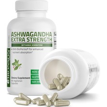 Bronson Ash Bioperine ile Ekstra Güç Stresi ve Ruh Hali Desteği - Gmo Olmayan Formül, 90 Vejetaryen Kapsül