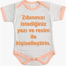 Miras Home Kişiye Özel Baskılı Bebek Zıbını Body (Fotoğraf ve Yazı Seçenekleriyle Kendin Tasarla)