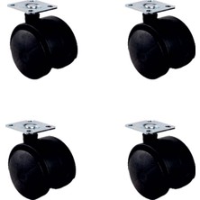 Skygo Küçük Plastik Tablalı Teker - 40 MM HKS101 - 4 Adet