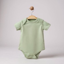 The Nest Kids Heart & Hug Duo 2’li Organik Pamuklu Body Set Yeşil