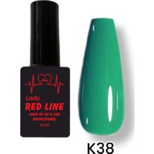 Lady Red Line Kalıcı Oje 10 ml K38