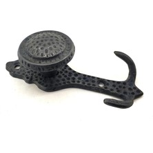 FRY Antika Tarz Dekoratif Pirinç Portmanto Askı - 115X51 Mm, Oksit