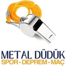 Marsilyan ModaCar Metal Spor ve Deprem Düdüğü Sigefriedo Design