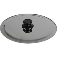 Özbience Paslanmaz Çelik Parlak Tava Kapağı 25 Cm, Dayanıklı ve Şık Tasarım