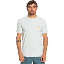 Quiksilver Sunburntdays Erkek Gri Tişört