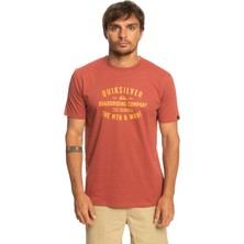 Quiksilver Qssurflockup Erkek Kırmızı Tişört