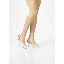 Tamdabu Ayakkabı Sivri Burun Ince Topuklu Abiye Kadın Terlik