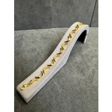 14 Ayar Hilal Altın Bileklik