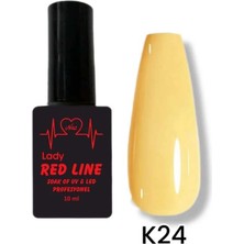 Lady Red Line Kalıcı Oje 10 ml K24