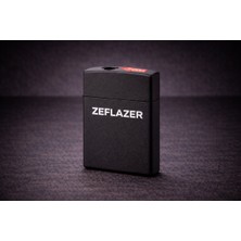 Zeflazer Hediyelik Kişiye Isme Özel Düz Mat Siyah Çakmak Metal Gövde