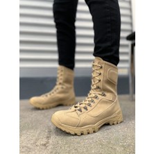 Zapatos JY999 Strike Bağcıklı Süet Erkek Askeri Postal Bot Konforlu İç Taban Poliüretan Taban