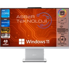 Lenovo Ideacentre 24IRH9 Aıo Intel Core I5-13420H 64GB Ram 1tb SSD 23.8" Fhd IPS 100HZ Windows 11 Pro  Kablosuz Klavye ve Mouse F0HN0053TR Asbertech