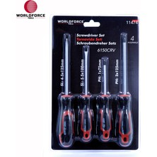 Worldforce World Force - Tornavida Seti 4 Parça 6150CRV (SL:5.5Х100,6.5Х125ММ)(PH:1Х75,2Х125ММ)