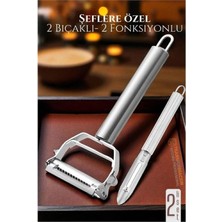 Marsilyan Soyacak - Sebze Soayacağı - Oyacak Soyacak Seti Dilimele Kazıma Profesyonel
