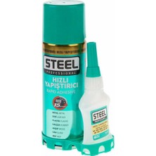 Steel Hızlı Yapıştırıcı Kit 200 ml