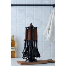 Özbience Şık ve Pratik 7 Parçalı Ahşap Servis Seti, Evinizin Vazgeçilmezi