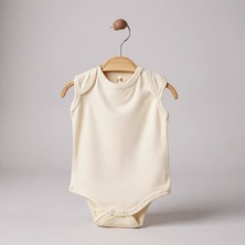 The Nest Kids Heart & Hug Duo 2’li Organik Pamuklu Body Set Bej